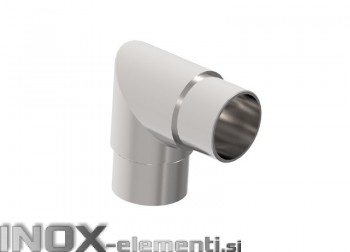 INOX Koleno kotno 42.4mm / polirano AISI304