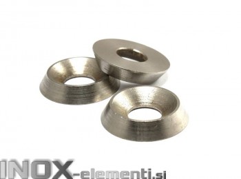 INOX PODLOŽKA M4 VGREZNJENA AISI316