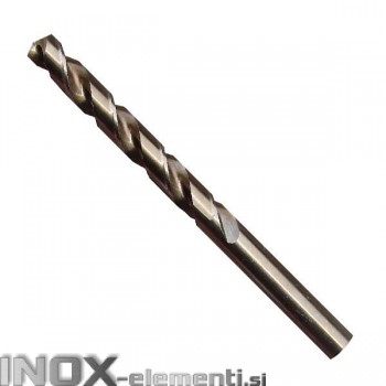 Sveder spiralni 4,8 mm  DIN 338 - BRUŠENI Cobalt Tip-N HSS-E Co 5 5%