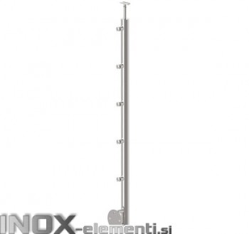 Inox Steber D12/1000-D42 satiniran, bočni, 42,4 BR 1000mm