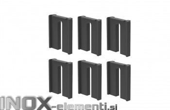 NICE distančniki 5mm za zobato letev 6/1