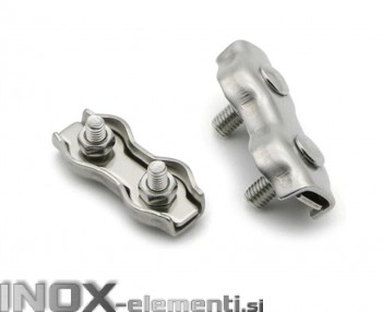 Inox sponka vrvi Duplex 3mm AISI316