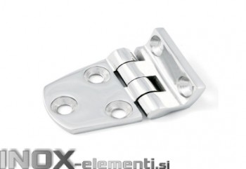 Inox tečaj 54X37X4,5mm AISI316