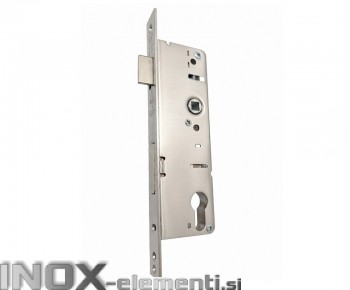 Inox ključavnica 60X40mm AISI304, 37,5mm / 90mm