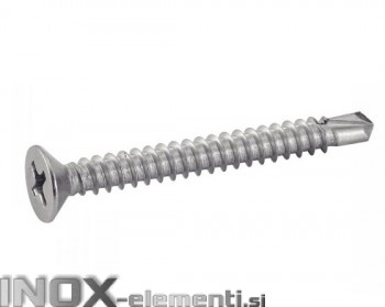 Inox vijak 4,8X38 DIN7504O(P)H / ISO15482  A2