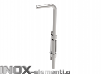 Inox zapiralo 300mm, fi16, AISI304
