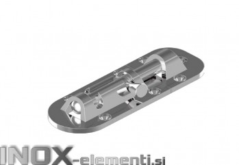 Inox zapiralo 111x38 AISI304