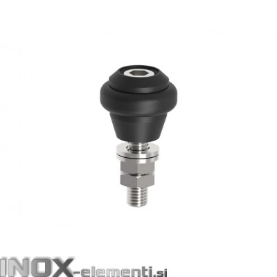 Vodilni valjček z gumi obročem 43mm