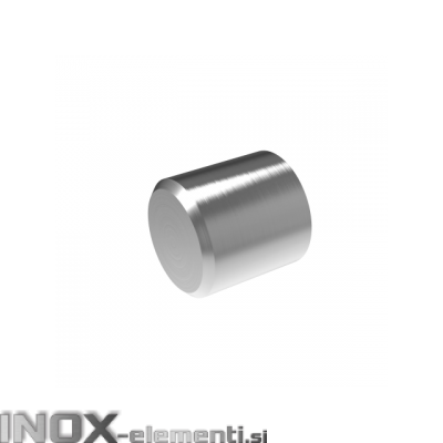 INOX Zaključna kapica 12x15 satinirana AISI304 