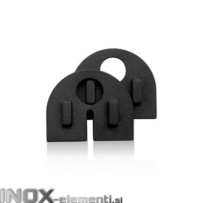 EPDM 10 polkrožno tesnilo za držalo stekla / kratek 10S