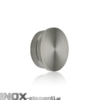 INOX Zaključni čep 42.3 raven / satiniran (Default)