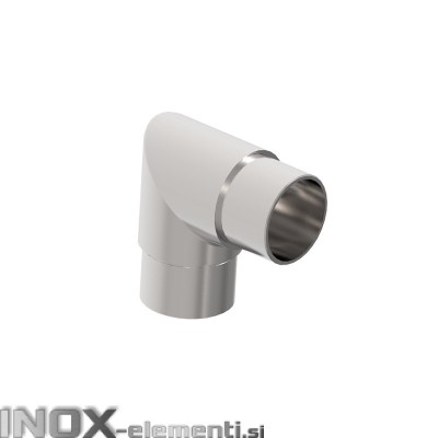INOX Koleno kotno 42.4mm / polirano AISI304