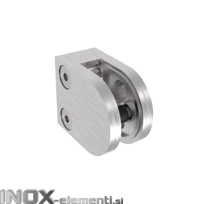 INOX Nosilec stekla 00 satiniran 40x50mm AISI304