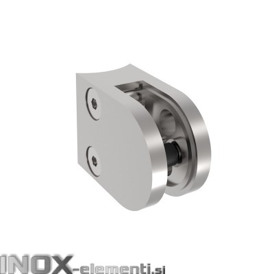INOX Nosilec stekla 42.4 poliran 40x50mm AISI316