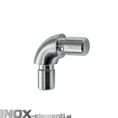 INOX Koleno polkrožno AISI304 D12x1,5mm/90° / satinirano