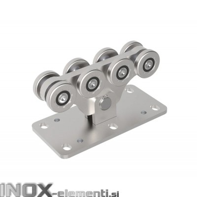 Kolesa voziček za samonosna vrata ZN, za profil 94X85