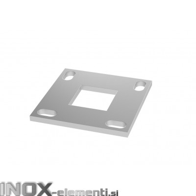INOX Osnovna plošča 40X40 / 100x100 varilna / natur AISI304