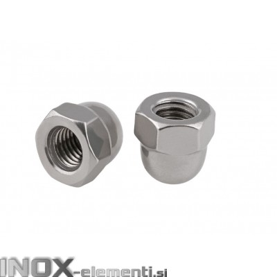 INOX Matica M10 okrasna DIN1587 / A2 100 kos