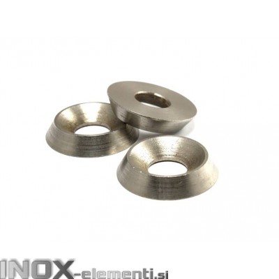 INOX PODLOŽKA M4 VGREZNJENA AISI316