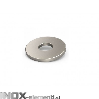 INOX Podložka M10 široka D9021 / A2 INOX, 100 kos