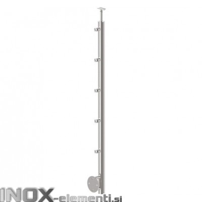 Inox Steber D12/1000-D42 satiniran, bočni, 42,4 BR 1000mm