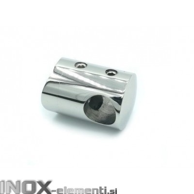 INOX Prečni nosilec 12 / poliran za cev 42,4