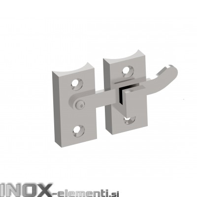 Inox zapiralo 42,4 AISI316 L=70