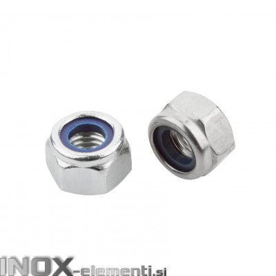 INOX Matica M4 okrasna DIN982 / A2, 100 kos