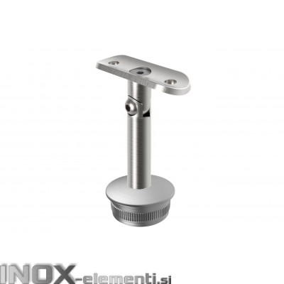 INOX Cevni nosilec 42.4 gibljiv / satiniran