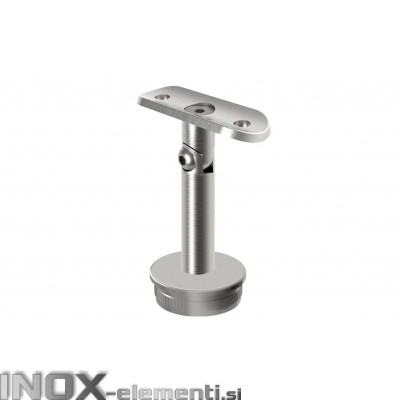 INOX Cevni nosilec 42.4 gibljiv / satiniran