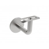 INOX Stenski nosilec 42.4 fiksen, D14, Φ60, M8, 75x50, SATINIRAN AISI304