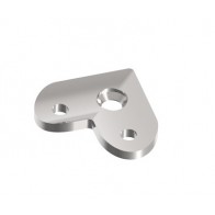 INOX Pritrdilna ploščica kotna 42.4 / satiniran
