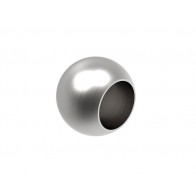 INOX Zaključna krogla 12x20 slepa / satinirana AISI304