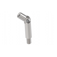 INOX Trn M6/M8 74mm D14 gibljiv satiniran / AISI304