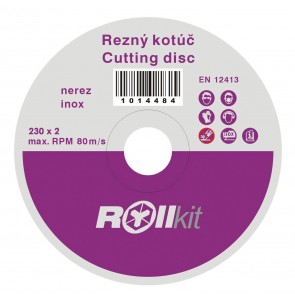 Rezilna plošča za Inox, D230, d22,2 , t1mm