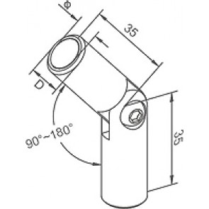 INOX Flex nosilec 12mm / satiniran