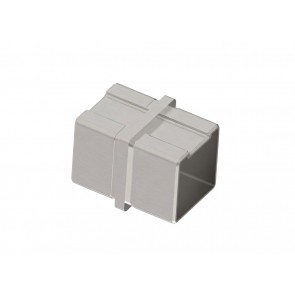 INOX Vmesni člen cevi 40X40 satiniran AISI304