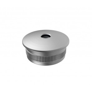 INOX Zaključni čep 48.3-M8 polkrožen / satiniran AISI304