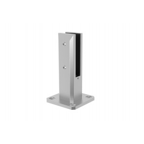 Inox talni nosilec stekla 50X182mm za steklo 12-17,52mm Nastavljiv AISI316 statiniran 6200S
