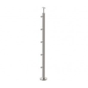 INOX Steber D12/1000-D42 statiniran, 42,4 VR 1000mm AISI304