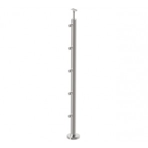 INOX Steber D12/1000-D42 statiniran, 42,4 VS 1100mm AISI304