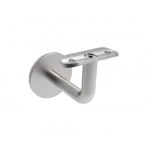 INOX Stenski nosilec 42.4 fiksen, D14, Φ60, M8, 75x50, SATINIRAN AISI304