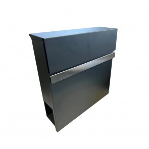 Poštni nabiralnik Inox-V2/50 370x370x100mm, RAL 7016