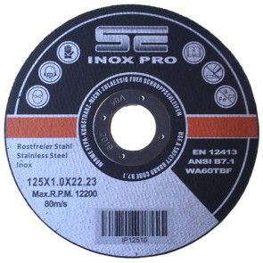 SE INOX PRO 125x1,0x22,23mm