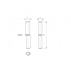 Tečaj D20, L160 Varilni, Fe, 80kg