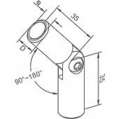 INOX Flex nosilec 12mm / satiniran