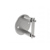 INOX Nosilec stebra / satiniran za cev 42,4