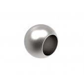 INOX Zaključna krogla 12x20 slepa / satinirana