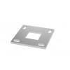INOX Osnovna plošča 40X40 / 100x100 varilna / natur AISI304