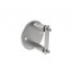 INOX Nosilec stebra / satiniran za cev 48,3
